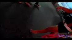 تشغيل يتم تقديم خادمة شرقية لطيفة مع الجنس