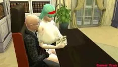 再生 タルタルナットポルノエピ56ナックルダウンメイドブルマ楽しい既婚女性は、彼の前に彼女のエコノミーのエンボスのサシェイを吸い込み、netouncommonに気づきません