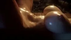 تشغيل 3d هنتاي طفل استغل من قبل terass