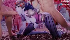 播放 O'erview 寡妇女塑者 11 sfm 和液化器 3d 无尽的色情摘要