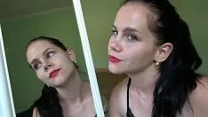 Play Sexy giantess anna plays with a tiny man 4k