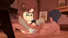 Jouer Sexe avec une fille magnifique en bas résille