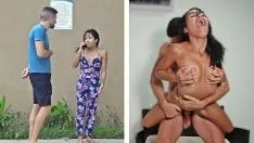 Riproduci Adolescente metà giapponese e metà colombiana viene scopata da un finto avvocato