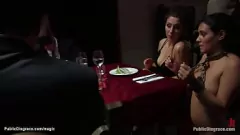 Afspelen Vastgebonden en geneukt: MILF Charley Chase met grote tieten in openbare schande