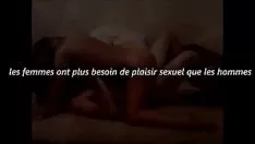 Play French girl with a big ass needs to work a porno videotape