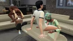 Riproduci Dejeuner con il vicino, si distorce in una vacillazione (promenadeo) | the sims/ hentai 3d